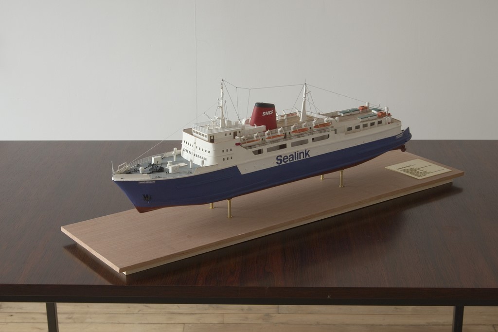 Maquette du ferry le Saint-Germain