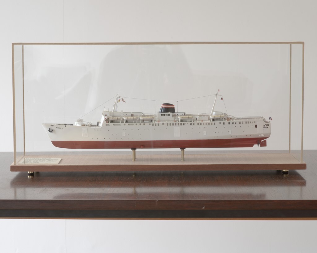 Maquette du car-ferry Avenir