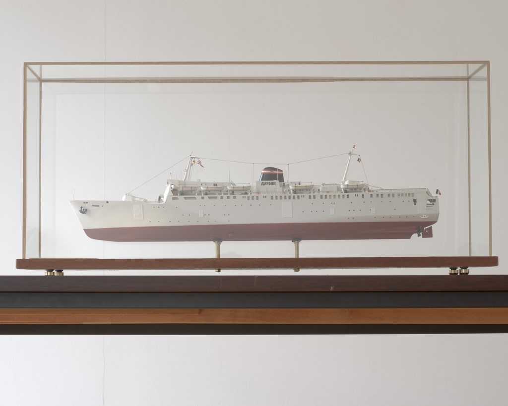 Maquette du car-ferry Avenir