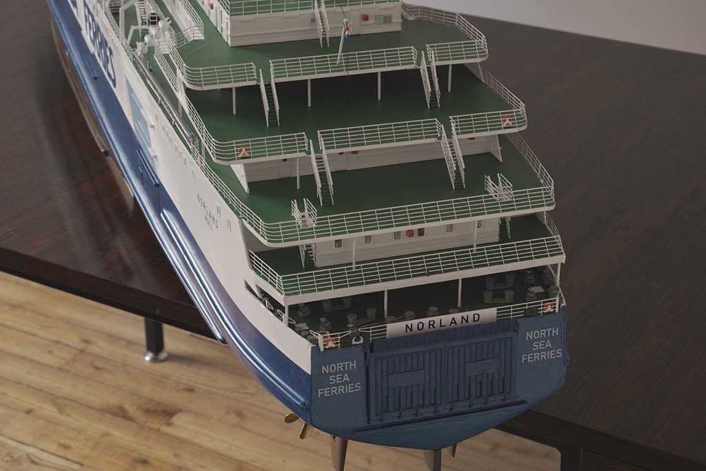 Maquette du Norland, ferry de la Mer du Nord