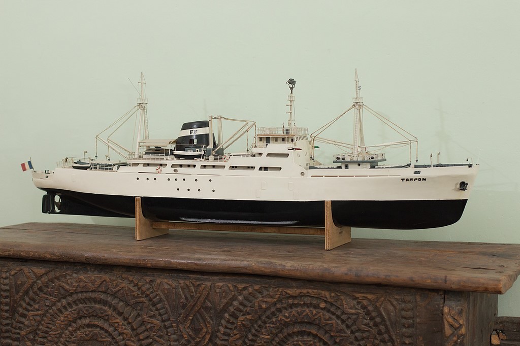 maquette de bateau : bananier fruitier