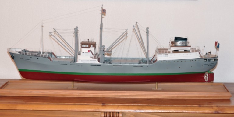 Maquette cargo Pierre Leborgne