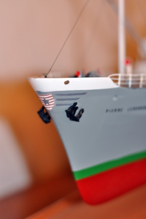 Maquette cargo Pierre Leborgne