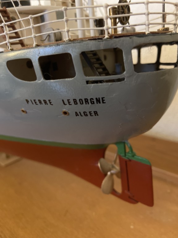 Maquette cargo Pierre Leborgne