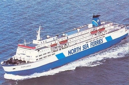 Le Ferry Norland en réel Le Ferry Norland en réel