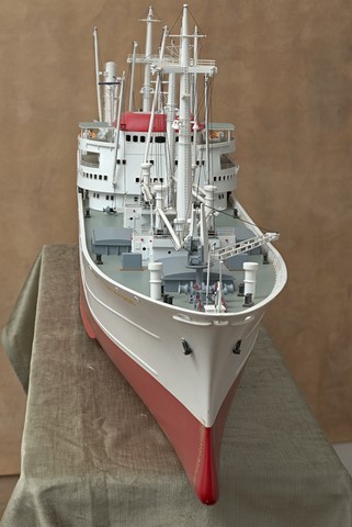 maquette du cargo Cap San Diego au1/100e