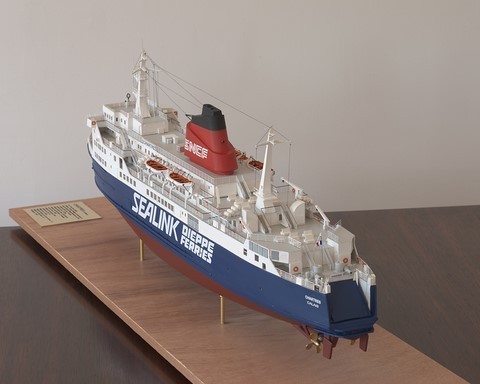 Le Chartres de la Sealink, vue arrière