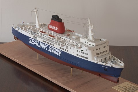 Maquette du Chartres de la SNCF