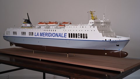 maquette ferry Scandola - La Méridionale