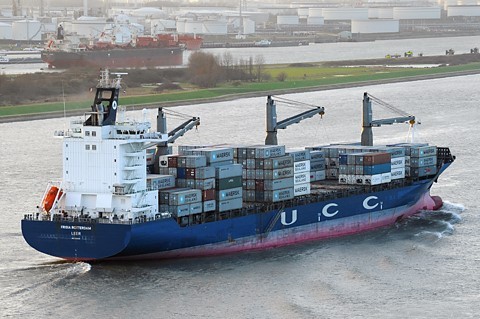 Le Frisia Rotterdam au port