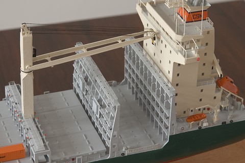Maquette de bateau : porte-conteneur Cape Nelson