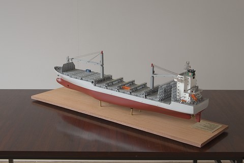 Maquette du porte-conteneur Konrad Schulte
