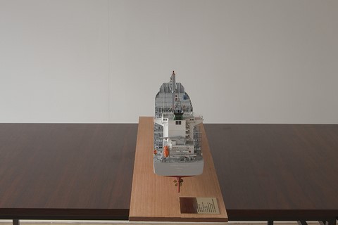 Maquette du porte-conteneur Konrad Schulte