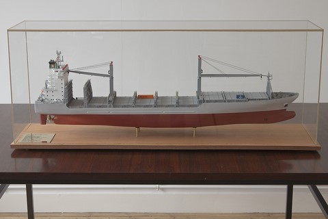 Maquette du porte-conteneur Konrad Schulte