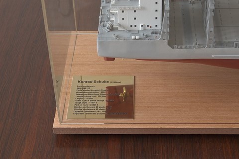 Maquette du porte-conteneur Konrad Schulte
