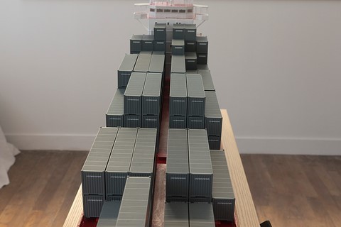 Maquette feeder Amsteldijk