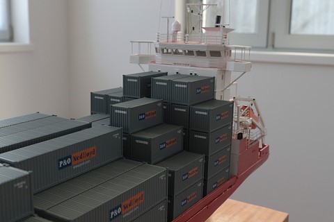 Maquette feeder Amsteldijk