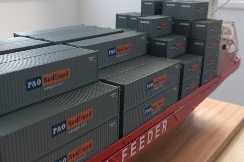 Maquette feeder Amsteldijk