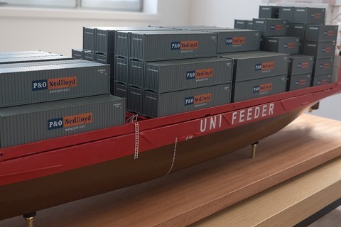 Maquette feeder Amsteldijk