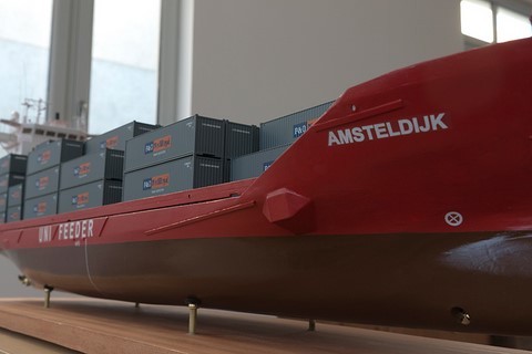 Maquette feeder Amsteldijk