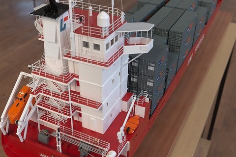 Maquette feeder Amsteldijk