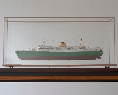 maquette du ferry Espresso Corinto