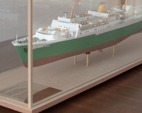 maquette du ferry Espresso Corinto