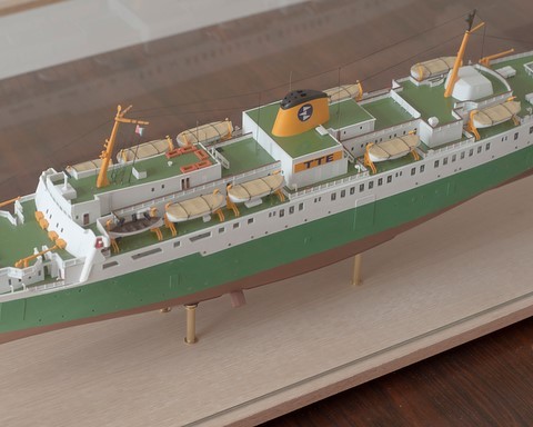 maquette du ferry Espresso Corinto