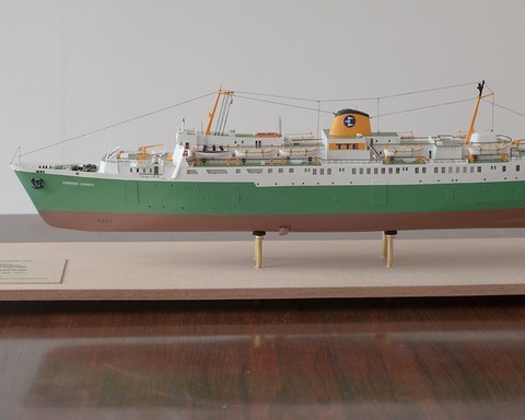 maquette du ferry Espresso Corinto