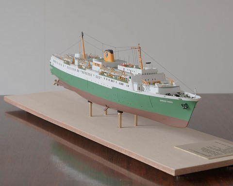 maquette du ferry Espresso Corinto