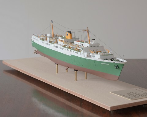maquette du ferry Espresso Corinto