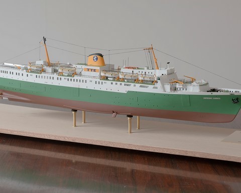 maquette du ferry Espresso Corinto