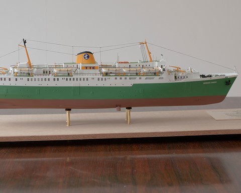 maquette du ferry Espresso Corinto