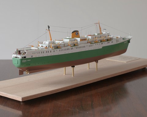 maquette du ferry Espresso Corinto