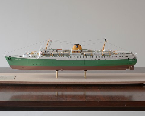 maquette du ferry Espresso Corinto