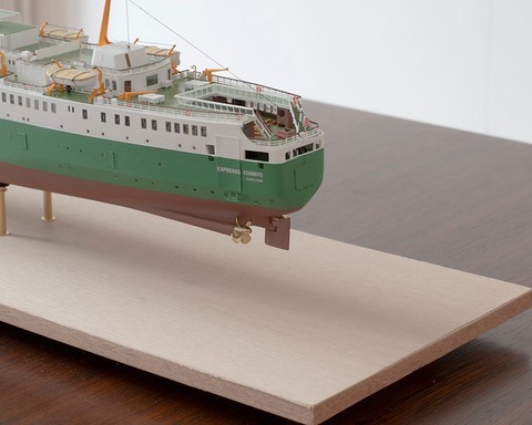 maquette du ferry Espresso Corinto