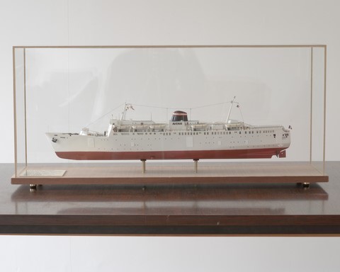 Maquette du car-ferry Avenir