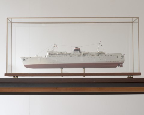 Maquette du car-ferry Avenir