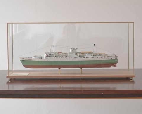 Maquette paquebot Shahrazad