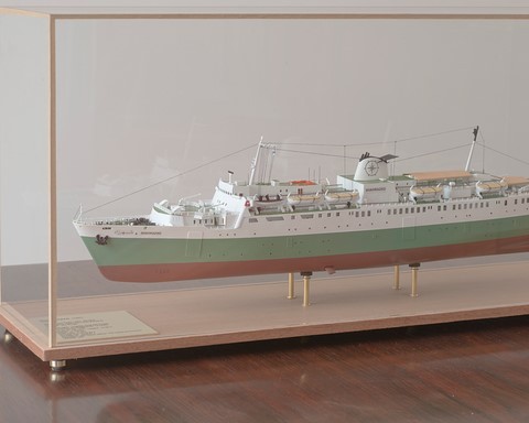 Maquette paquebot Shahrazad
