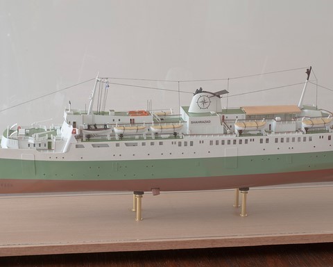 Maquette paquebot Shahrazad