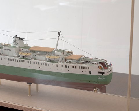 Maquette paquebot Shahrazad