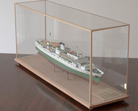 Maquette paquebot Shahrazad