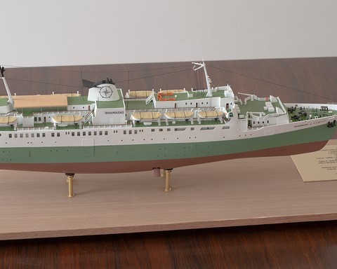 Maquette paquebot Shahrazad
