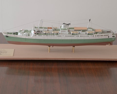 Maquette paquebot Shahrazad