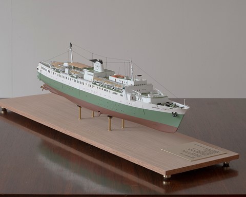 Maquette paquebot Shahrazad