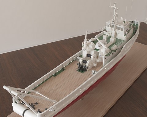Silver Fish, navire de support pour les plate-formes pétrolières