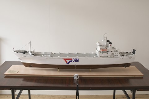 Maquette du roulier Mont-Louis