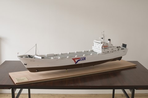 Maquette du roulier Mont-Louis