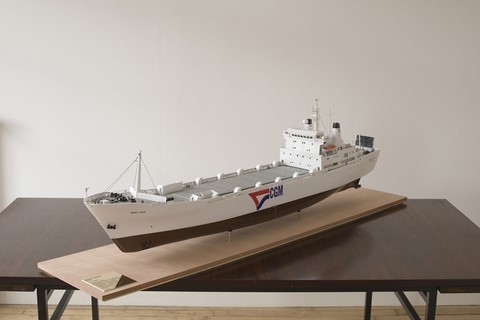 Maquette du roulier Mont-Louis